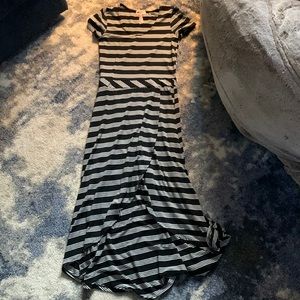 Asymmetrical MIDI dress